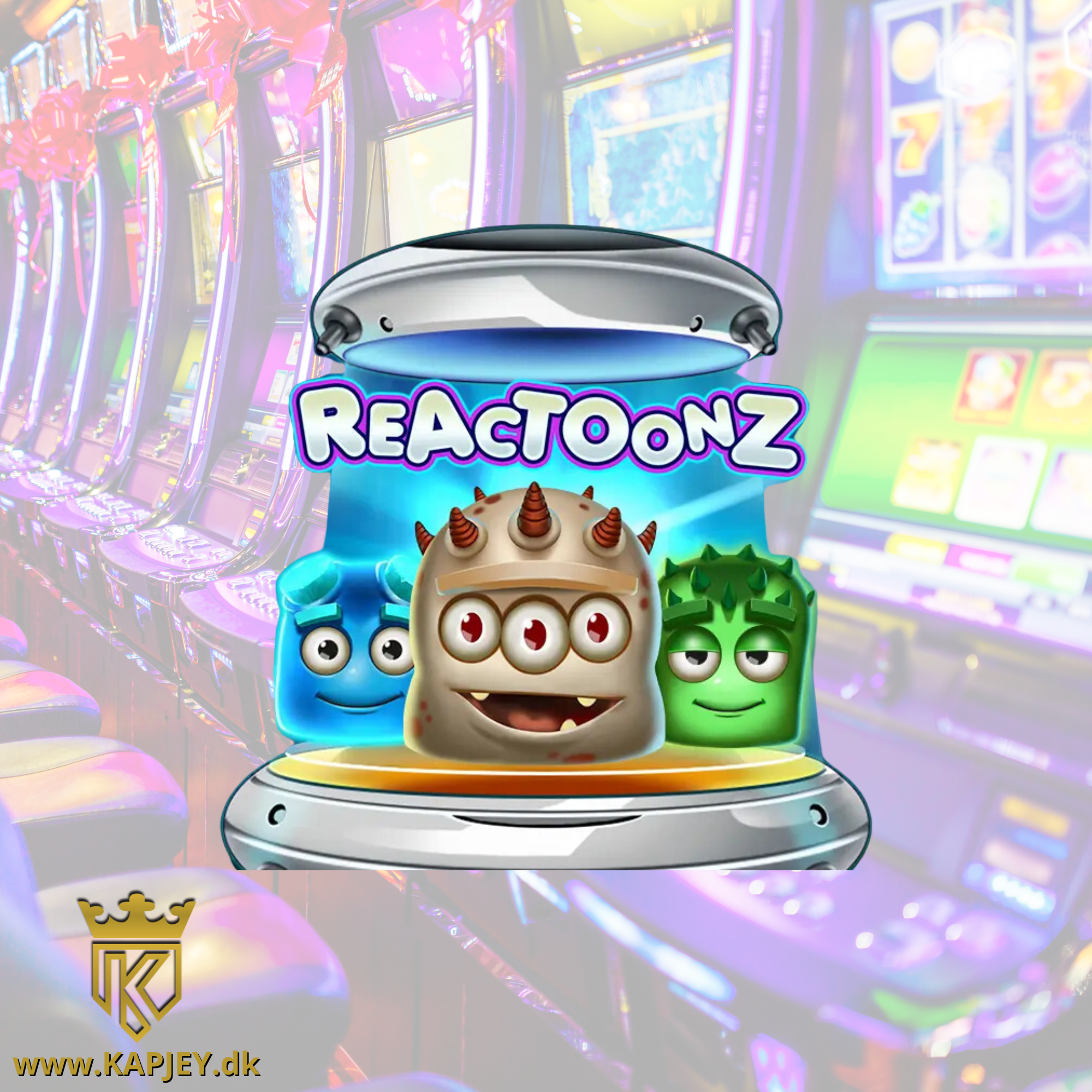 Reactoonz (Play’n GO) Online Casino KAPJEY